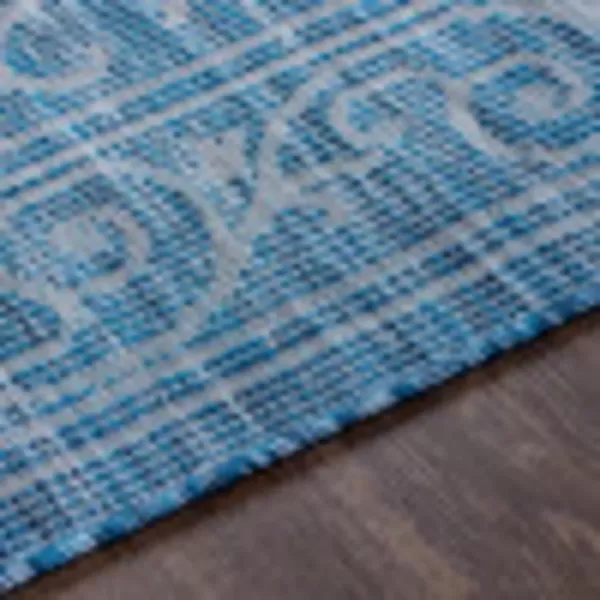 imageArtistic Weavers Rita Outdoor Traditional Area Rug 51quot x 7 BlueBlue