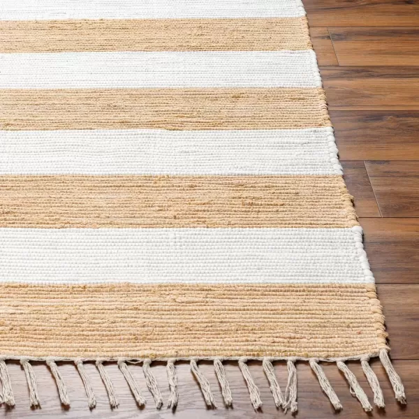 imageLivabliss Cotone Cottage Striped Area Rug5 x 76quot BlueGrayMustard