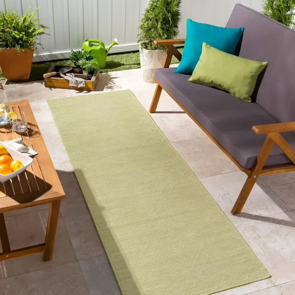 imageLivabliss Danae Cade IndoorOutdoor Area Rug 51quot x 7 GreenGreen