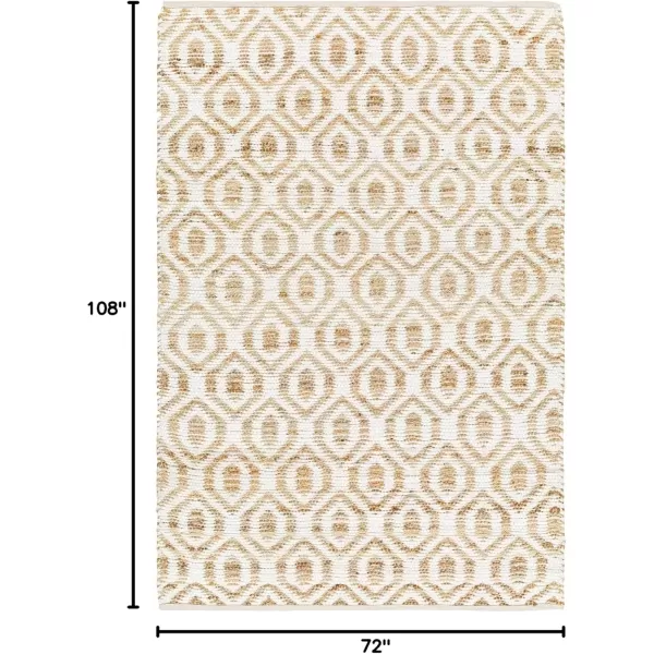 imageLivabliss Jean Modern Minimalist Area Rug5 x 76quot BlueBeigeBeigeCream