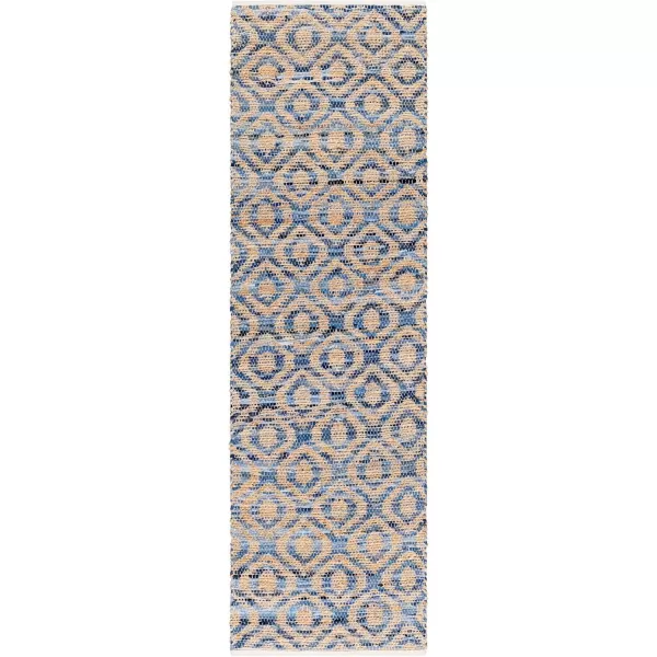 imageLivabliss Jean Modern Minimalist Area Rug5 x 76quot BlueBeigeBlueBeige