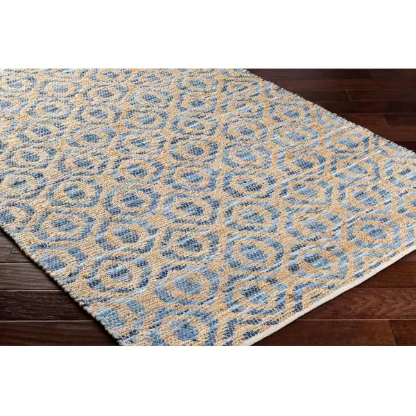 imageLivabliss Jean Modern Minimalist Area Rug5 x 76quot BlueBeigeBlueBeige