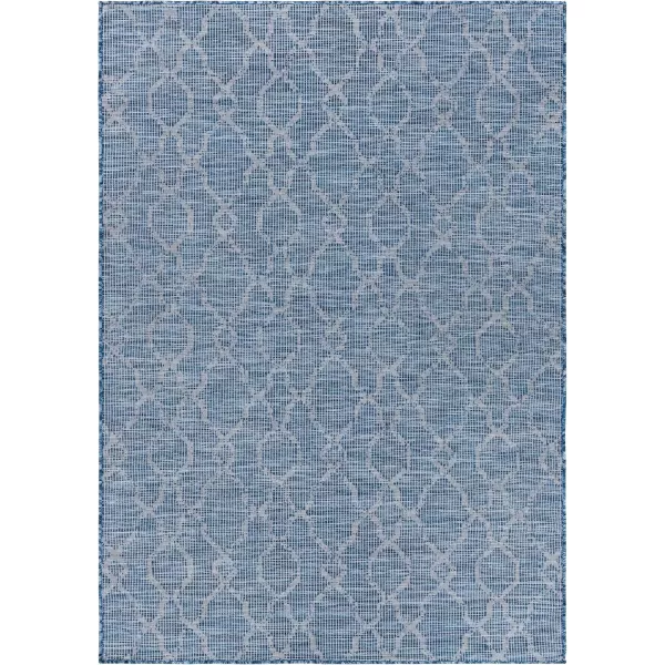 imageLivabliss Lasma Outdoor Traditional Area Rug 51quot x 7 Blue