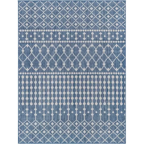 imageLivabliss Long Beach Global Area Rug 53quot x 7 BlueGray 5 x 7BlueGray