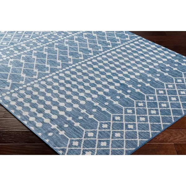 imageLivabliss Long Beach Global Area Rug 53quot x 7 BlueGray 5 x 7BlueGray