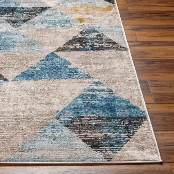 imageLivabliss Pertek Modern Area Rug 53quot x 7 BlueMulti 5 x 7