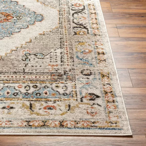 imageLivabliss Pertek Traditional Area Rug 53quot x 7 BlueRust