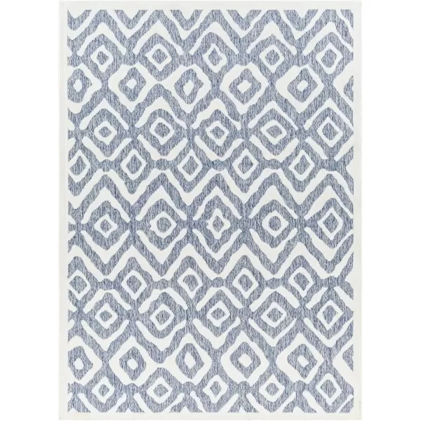 imageLivabliss San Diego Modern Scandinavian Outdoor Area Rug53quot x 7 Blue