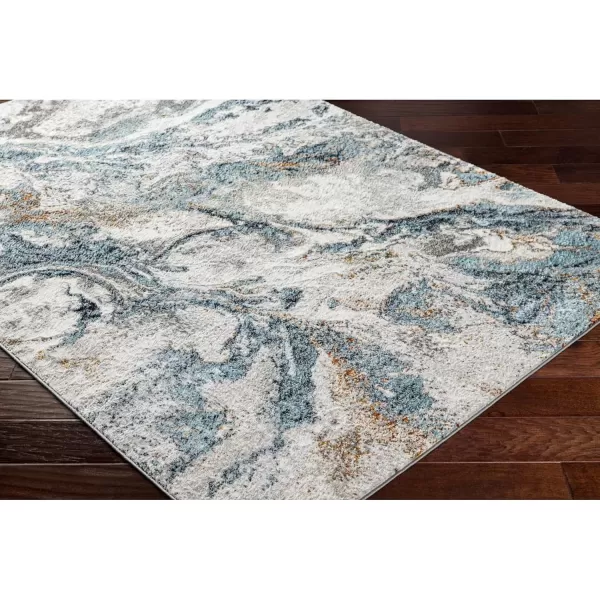 imageLivabliss San Francisco Modern Area Rug 53quot x 7 Blue 5 x 7