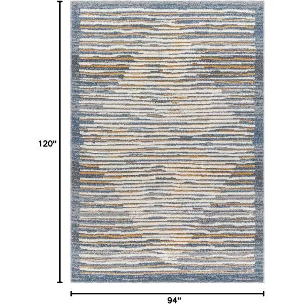 imageLivabliss Valet Area Rug 53quot x 7 BlueMulti710 X 10