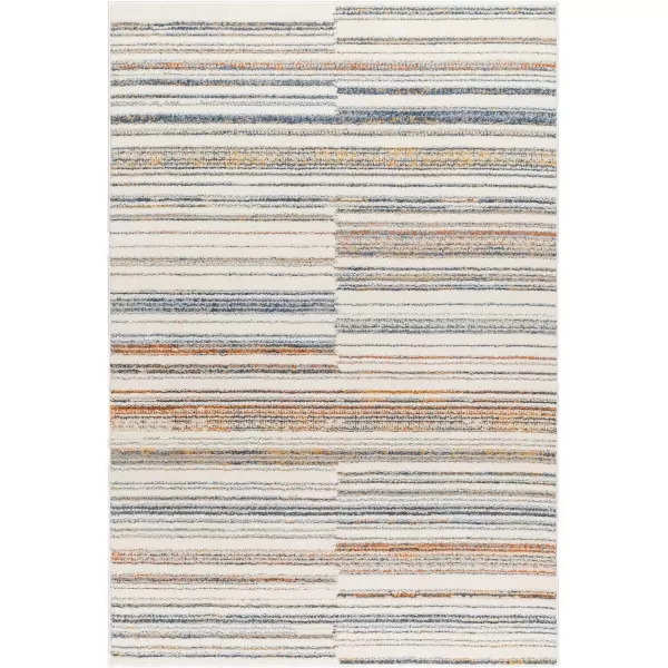 imageLivabliss Valet Modern Area Rug 53quot x 7 BlueMulti2 X 211