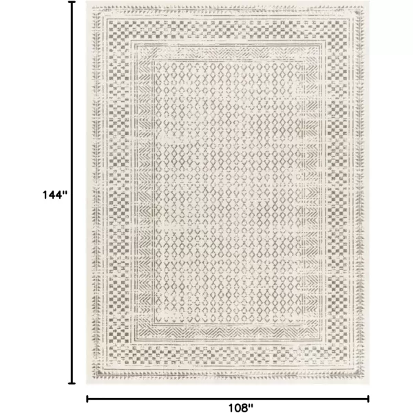 imageRedondo Beach Outdoor Boho Area Rug53quot x 7Light GreyBlueLight Grey