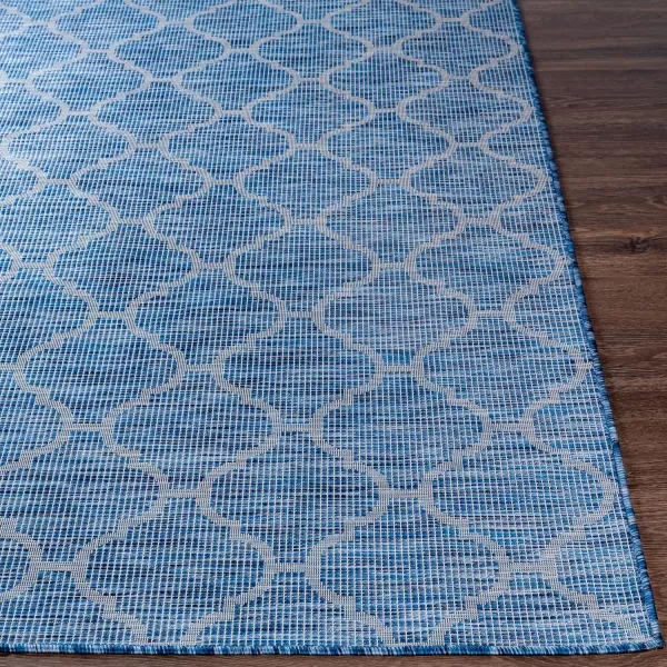 imageLivabliss Ariane Outdoor Traditional Area Rug 51quot x 7 Blue