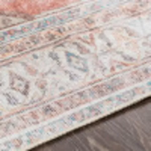 imageArtistic Weavers Luisa Area Rug 5 ft 3 in x 7 ft 3 in PeachNavy