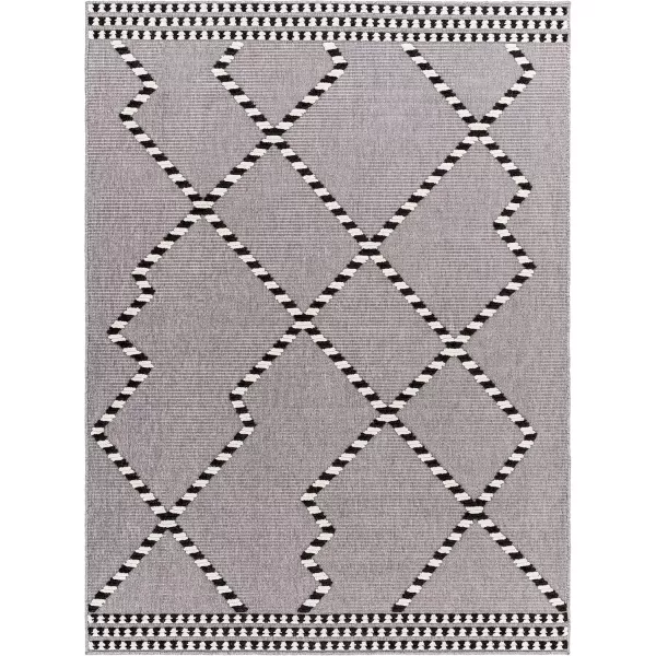 imageArtistic Weavers Lyna Modern Washable Rug5 x 72quotGray2 x 210