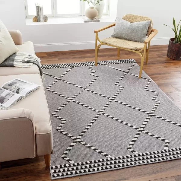 imageArtistic Weavers Lyna Modern Washable Rug5 x 72quotGray33 x 5