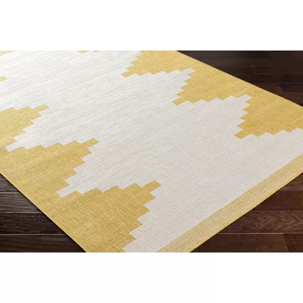 imageLivabliss Esperanza Global Bohemian Outdoor Area Rug53quot x 77quot Mustard