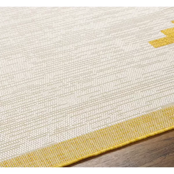 imageLivabliss Esperanza Global Bohemian Outdoor Area Rug53quot x 77quot Mustard