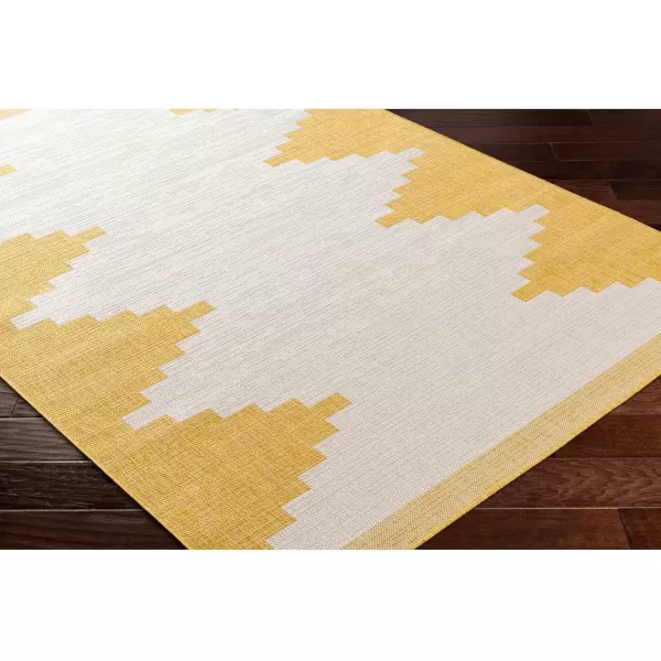 imageLivabliss Esperanza Global Bohemian Outdoor Area Rug53quot x 77quot Mustard