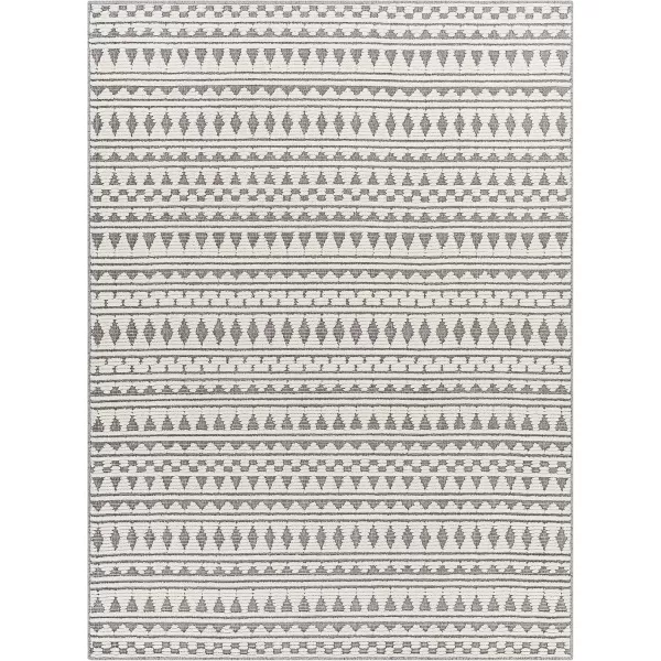 imageLivabliss Lyna Geometric Washable Area Rug5 x 72quotTaupe2 x 210