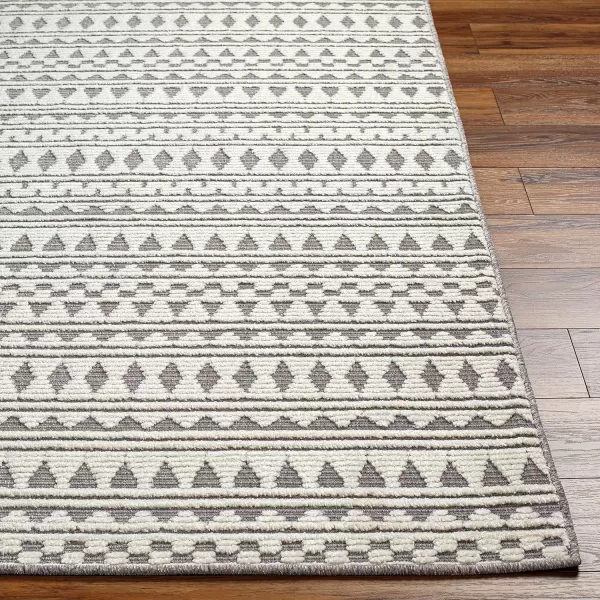 imageLivabliss Lyna Geometric Washable Area Rug5 x 72quotTaupe2 x 210