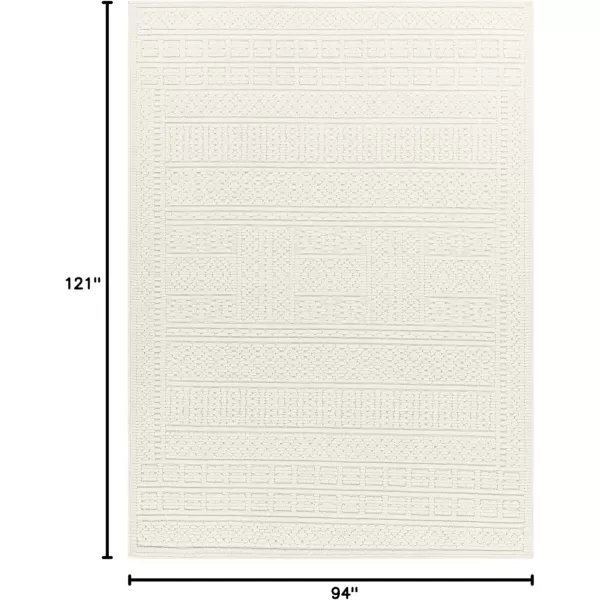 imageLivabliss Lyna Solid Washable Area Rug5 x 72quotTan710 x 101