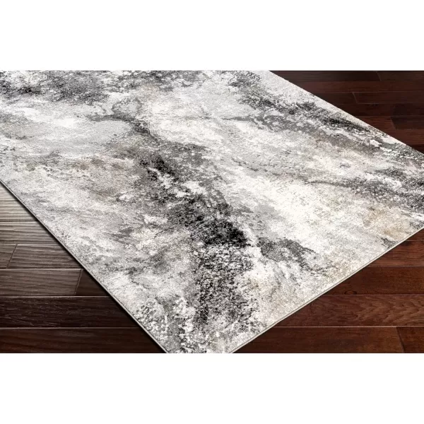 imageLivabliss Allegro Modern Abstract Area Rug53quot x 7Light Grey