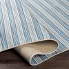 imageArtistic Weavers Decker Striped Outdoor Area Rug 53quot x 73quot Denim