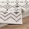 imageArtistic Weavers Orlando Bohemian Outdoor Area Rug710quot x 102quotWhiteWhite