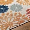 imageLivabliss Cabo Floral Outdoor Area Rug52quot x 7 OrangeOrange