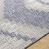 imageLivabliss Sawyer Boho Diamond Outdoor Area Rug53quot x 7 Navy