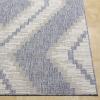 imageLivabliss Sawyer Boho Diamond Outdoor Area Rug53quot x 7 Navy