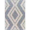 imageLivabliss Sawyer Boho Diamond Outdoor Area Rug53quot x 7 Navy