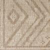 imageLivabliss Sawyer Diamond Chevron Outdoor Area Rug53quot x 7 TaupeKhaki