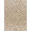 imageLivabliss Sawyer Diamond Chevron Outdoor Area Rug53quot x 7 TaupeKhaki