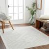 imageLivabliss San Diego Modern Scandinavian Outdoor Area Rug53quot x 7CreamCream