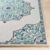 imageArtistic Weavers Melodie Prosperie Oriental Outdoor Area Rug 53quot x 77quot DenimBlue