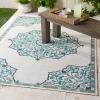 imageArtistic Weavers Melodie Prosperie Oriental Outdoor Area Rug 53quot x 77quot DenimBlue