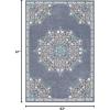 imageArtistic Weavers Melodie Prosperie Oriental Outdoor Area Rug 53quot x 77quot DenimDenim