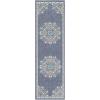 imageArtistic Weavers Melodie Prosperie Oriental Outdoor Area Rug 53quot x 77quot DenimDenim