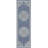 imageArtistic Weavers Melodie Prosperie Oriental Outdoor Area Rug 53quot x 77quot DenimGrey