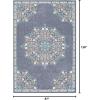 imageArtistic Weavers Melodie Prosperie Oriental Outdoor Area Rug 53quot x 77quot DenimGrey