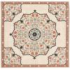 imageArtistic Weavers Melodie Prosperie Oriental Outdoor Area Rug 53quot x 77quot DenimOrange