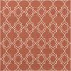 imageGeorgia Cherry Indoor  Outdoor Area Rug 23quot x 46Red