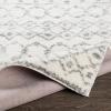 imageLivabliss Anita Bohemian Shag Area Rug 53quot x 73quot CreamGray
