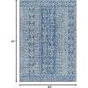 imageLivabliss Christian Bohemian Outdoor Area Rug53quot x 77quotDenimDenim