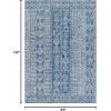 imageLivabliss Christian Bohemian Outdoor Area Rug53quot x 77quotDenimDenim