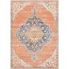 imageLivabliss Huntington Beach Global Bohemian Outdoor Area Rug53quot x 7Orange