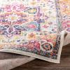 imageLivabliss Rane IvoryPink Area Rug 53quot x 71quotIvoryPink