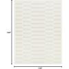 imageLivabliss San Diego Striped Outdoor Area Rug53quot x 7Cream92 x 12